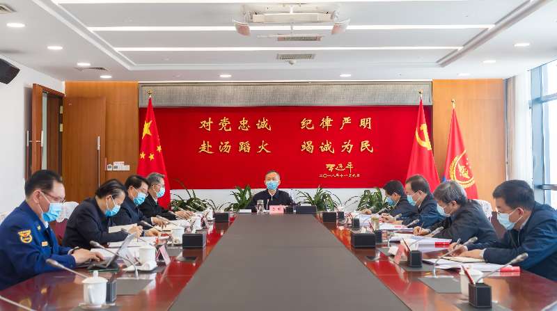 草逼视频下载黄明在应急管理部党委会上强调 着力加强党委班子自...